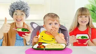 Diana Roma and Oliver Spend the Day with Grandparents