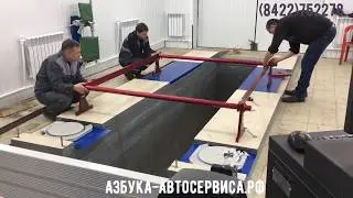 Калибровка стенда сход-развала 3D EASYRAY от компании Азбука Автосервиса