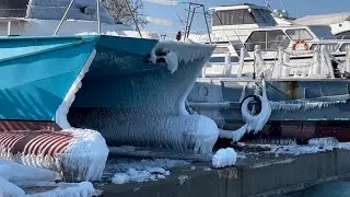 Разрушительный норд-ост. Последствия в Геленджике.