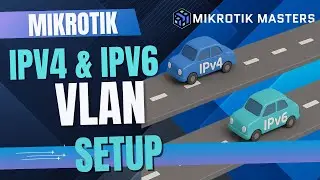 IPv4 + IPv6 Inter VLAN Routing on MikroTik — Dual Stack VLAN Setup
