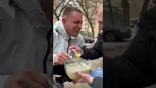 Литвин делает обзор на окрошку