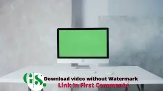 Computer screen Green Screen Video