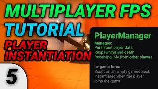 [5] Multiplayer FPS in Unity: PlayerManager Instantiation
