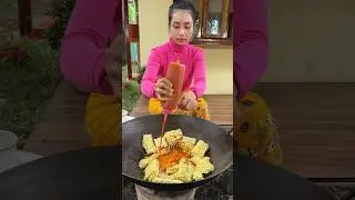 Noodle stir-fry cook recipe 