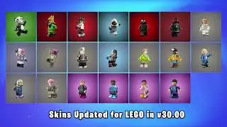 NEW UPDATED Item Shop Skins v30.00 (Lethal Company, Dragon Ball, Destiny, Alan Wake & More)