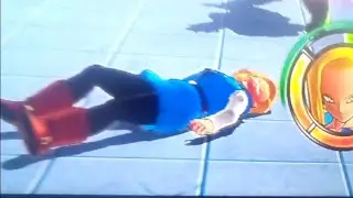 Dragonball Raging Blast 2 Android 18 Knocked Down Ryona 56