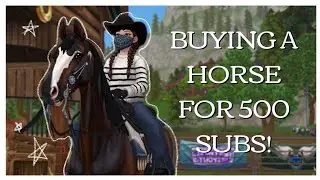 Buying A Horse For 500 Subscribers! | Star Stable Online