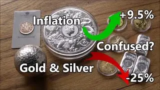 Why Is The Price of Silver & Gold Falling When Everything Else INFLATES OVER 9%!? Silver Price Rant!