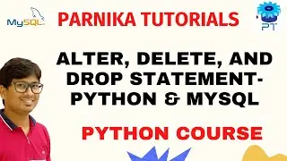 Alter , Delete, Drop Statement in Python & MySql | Python Database Connectivity