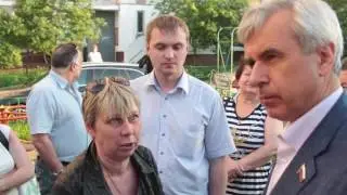 Встреча Вячеслава Лысакова с избирателями района Крылатское