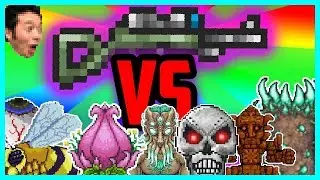 ТЕРРАРИЯ: СУПЕР СНАЙПЕРСКАЯ ВИНТОВКА VS ВСЕ БОССЫ // ЧИТЕРСКАЯ AWP В TERRARIA