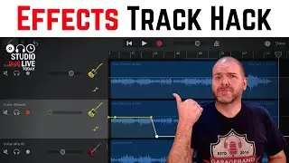 Effects track + Automation in GarageBand iOS (iPad/iPhone)