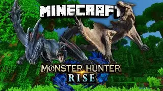 Monster Hunter Rise Addon MCPE Bedrock [1.18/1.19]