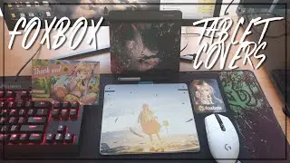 osu! | FoxBox Tablet Covers (Unboxing/Application + Gameplay)