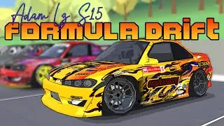 Making ADAM LZ S15 Formula Drift Replica | FR Legends v0.2.9 Gameplay & Custom Livery