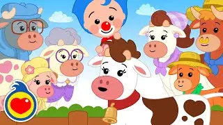 A Vaquinha Laura e Sua Família 🐮 | Música Infantil | Um Herói do Coração ❤️