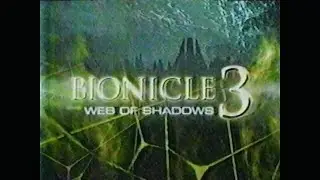 Bionicle 3: Web of Shadows on DVD ad from 2005