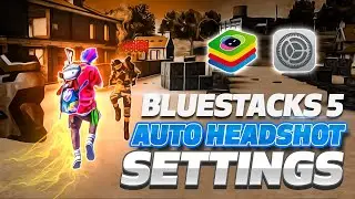 Bluestacks 5 Best Auto Headshot Setting ⚙️ For Free Fire || OB39 Bluestacks 5 Setting ⚙️