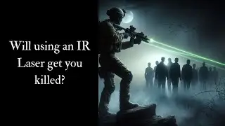 Do IR Lasers really give your position away?