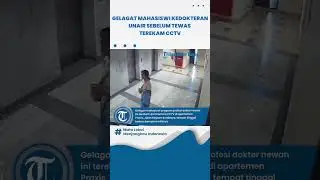 Detik-detik Mahasiswi Kedokteran Unair Sebelum Tewas karena Gas Helium Terekam CCTV, Ini Gelagatnya