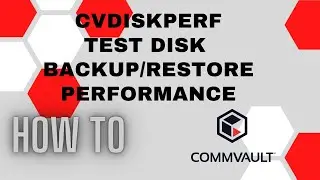 CVDiskPerf test Disk backup/restore performance