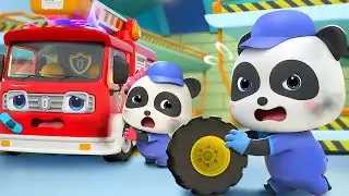 Construction Vehicles Got A Boo Boo Song | Learning Vehicles | Kids Song | Kids Cartoon | BabyBus