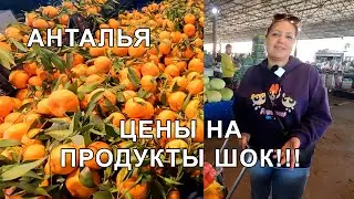 ЦЕНЫ НА РЫНКЕ В АНТАЛИИ ЗИМОЙ.