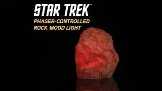 Star Trek Phaser-Controlled Rock Mood Light from ThinkGeek