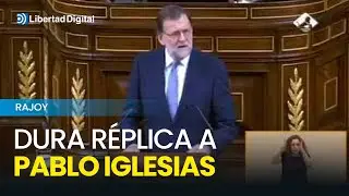 Rajoy ridiculiza el discurso de Pablo Iglesias