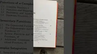 Introduction to Complex Variables - Math Book ASMR
