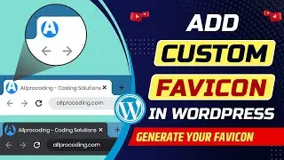 How to add site icon in WordPress website | Add favicon in WordPress website