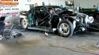 1900 HP twin turbo Outlaw 10.5 on Dyno