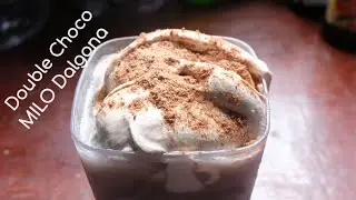 The Tempting Drink🍧😋 Double Choco MILO Dalgona