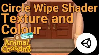 Circle Wipe Screen Shader in Unity With Colour and Textures