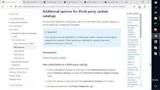 Third Party Software Update Categories and Content Staging in SCCM 1906 Technical Preview