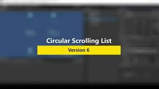 Unity3D - Circular Scrolling List Ver. 6 [CC]