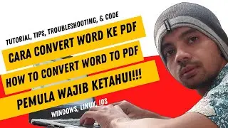 Cara Convert File Word Ke Format PDF
