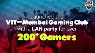 SKOAR! College Gaming Club opening event in VIT-Mumbai with hundreds of Gamers