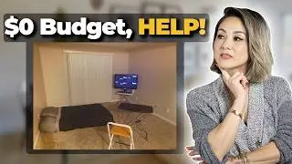How to Decorate When You're Totally Broke! ($0 Budget Tips & Tricks)