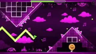 Sonar- all coins-GEOMETRY DASH