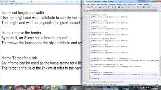HTML Iframes,Iframe Syntax,iframe tag,Iframe   Set Height and Width,Iframe   Remove the Border,Ifram