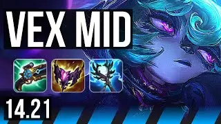 VEX vs XERATH (MID) | EUNE Master | 14.21