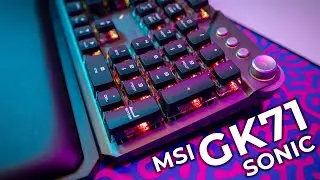 MSI GK71 Sonic Gaming Keyboard Review  ( Sonic Red Switches)