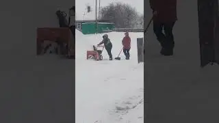 Уборка снега Снегоуборщик Прораб
