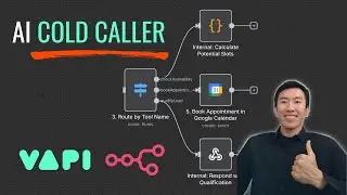 How to Build an AI Cold Caller: VAPI + n8n Tutorial (free template)