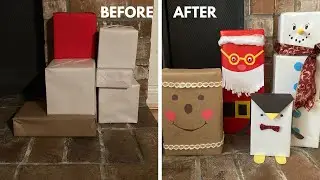 Christmas Gift Ideas. Wrapping gifts for kids.