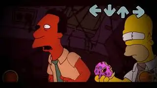 FNF Anarchy: Homer vs. Pibby Carl Showdown | BLITHE's Simpsons Battle at Springfield (Fanmade)