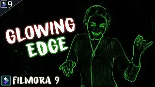 FILMORA 9 | HOW TO | NEON GLOWING BORDER EDGE EFFECT | MUSIC VIDEO EDITING EFFECT TUTORIAL [HINDI]