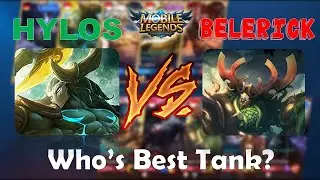 HYLOS vs BELERICK, Who's Best Tank 2021 - Mobile Legends Bang Bang