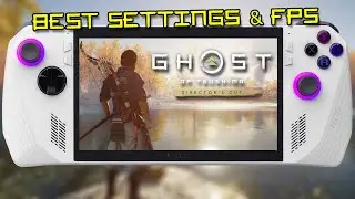 Ghost of Tsushima on ROG ALLY - Gameplay, Settings & Performance Tests